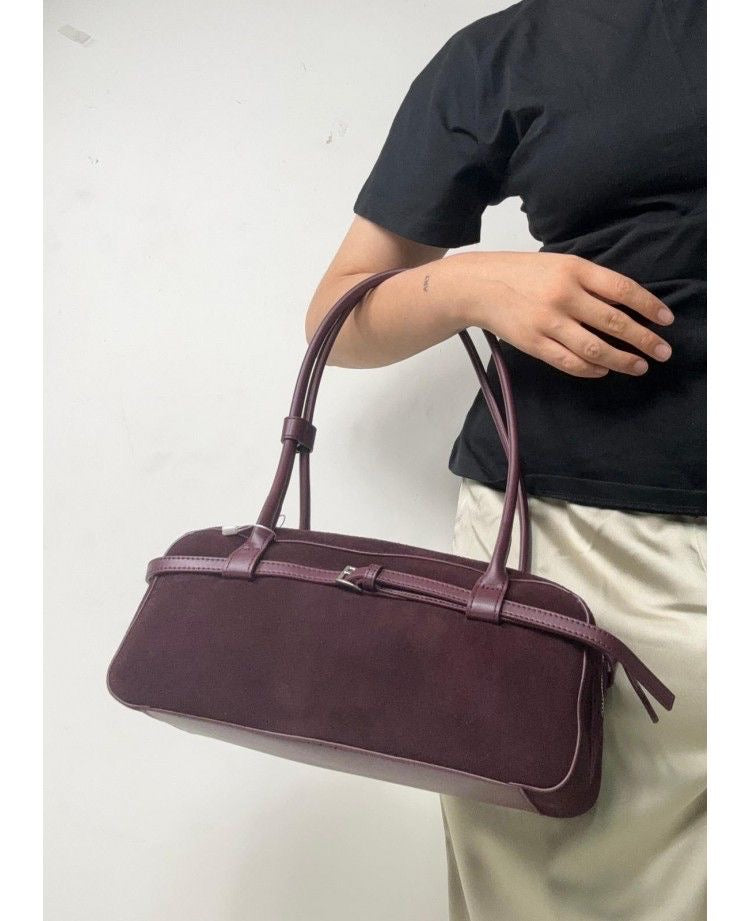 Belt bag camoscio