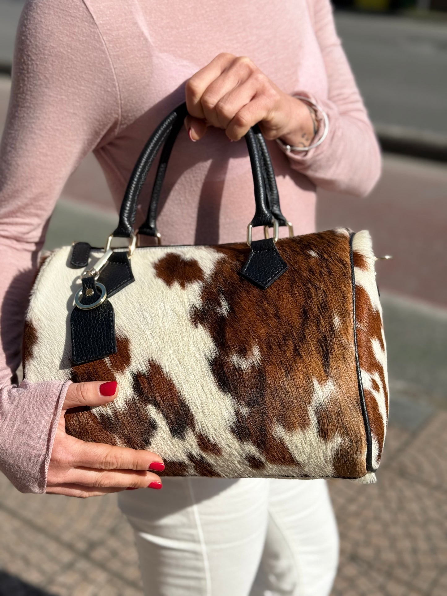 Bauletto maxi muccato