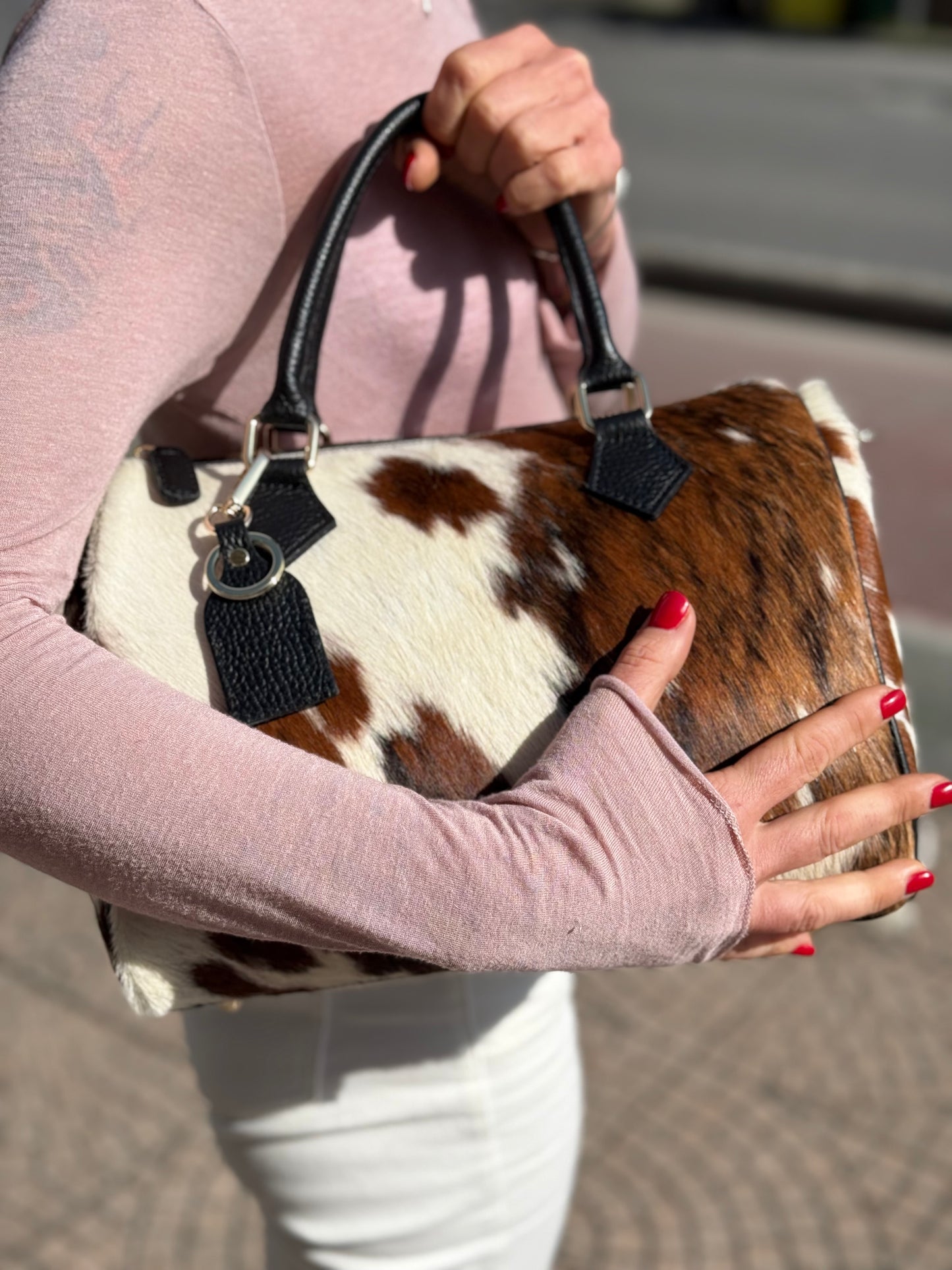 Bauletto maxi muccato