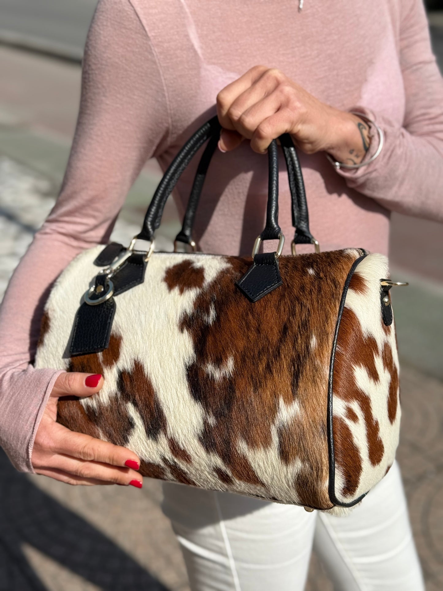 Bauletto maxi muccato