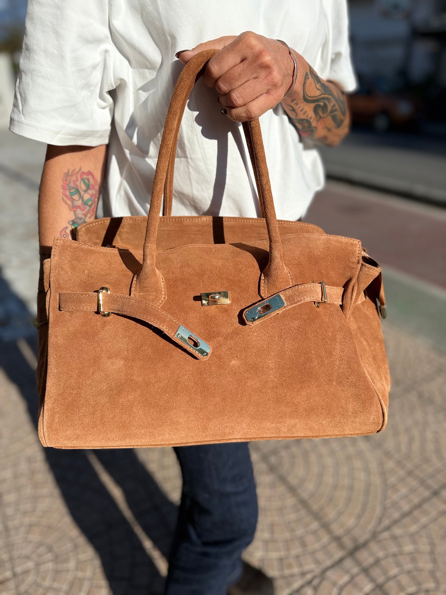 Maxi katy suede