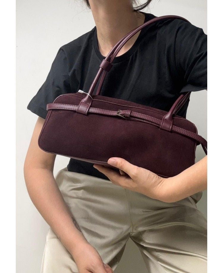 Belt bag camoscio