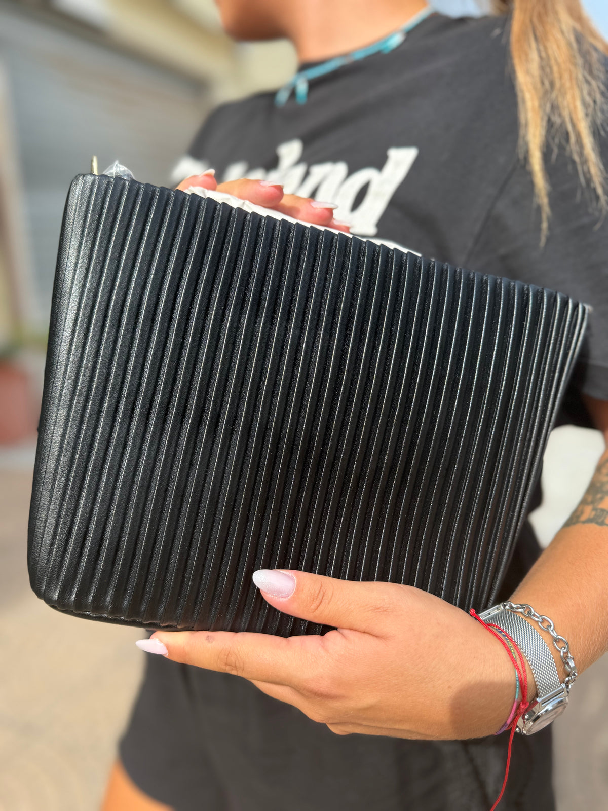 Plisse bag