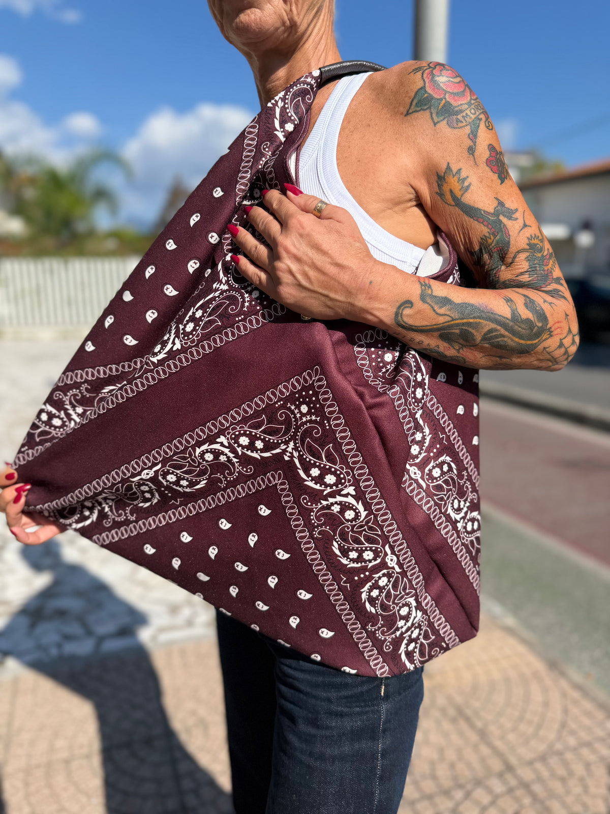 Sacca triangolo Bandana