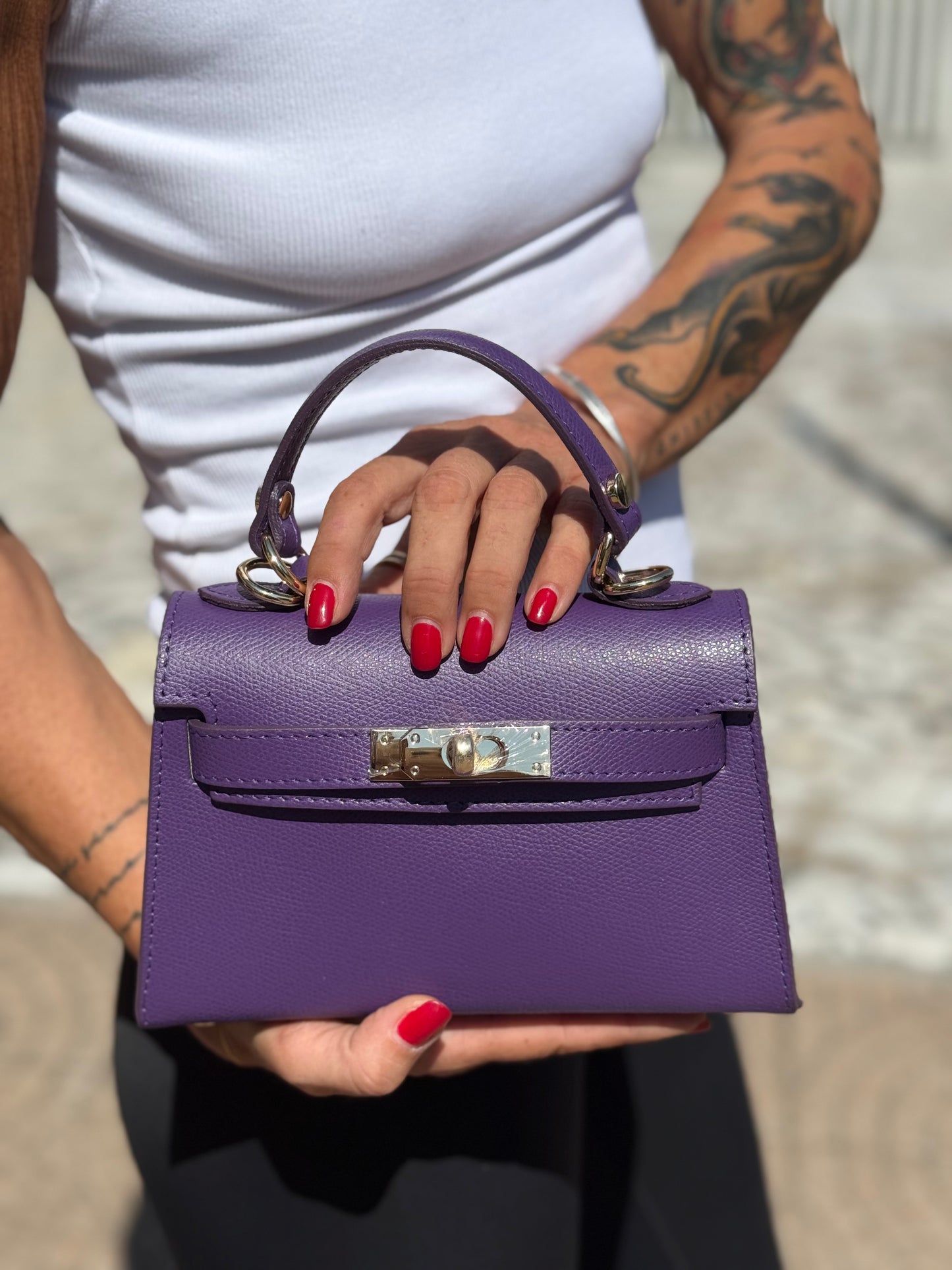 Katy mini in pelle