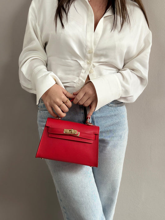 Katy mini in pelle