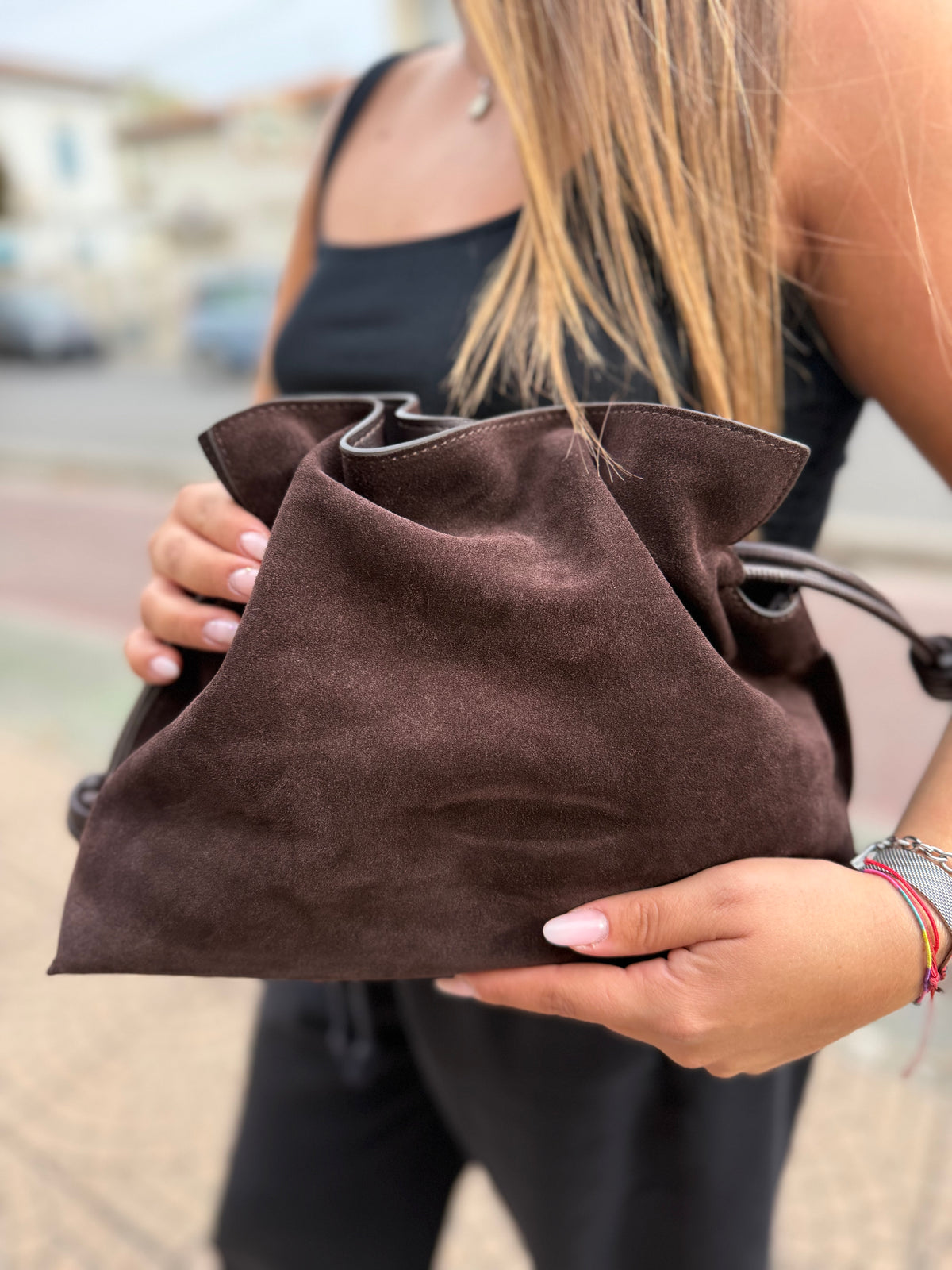 Soft bag suede luxury