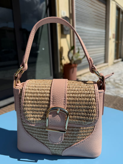 Mini Bag in rafia