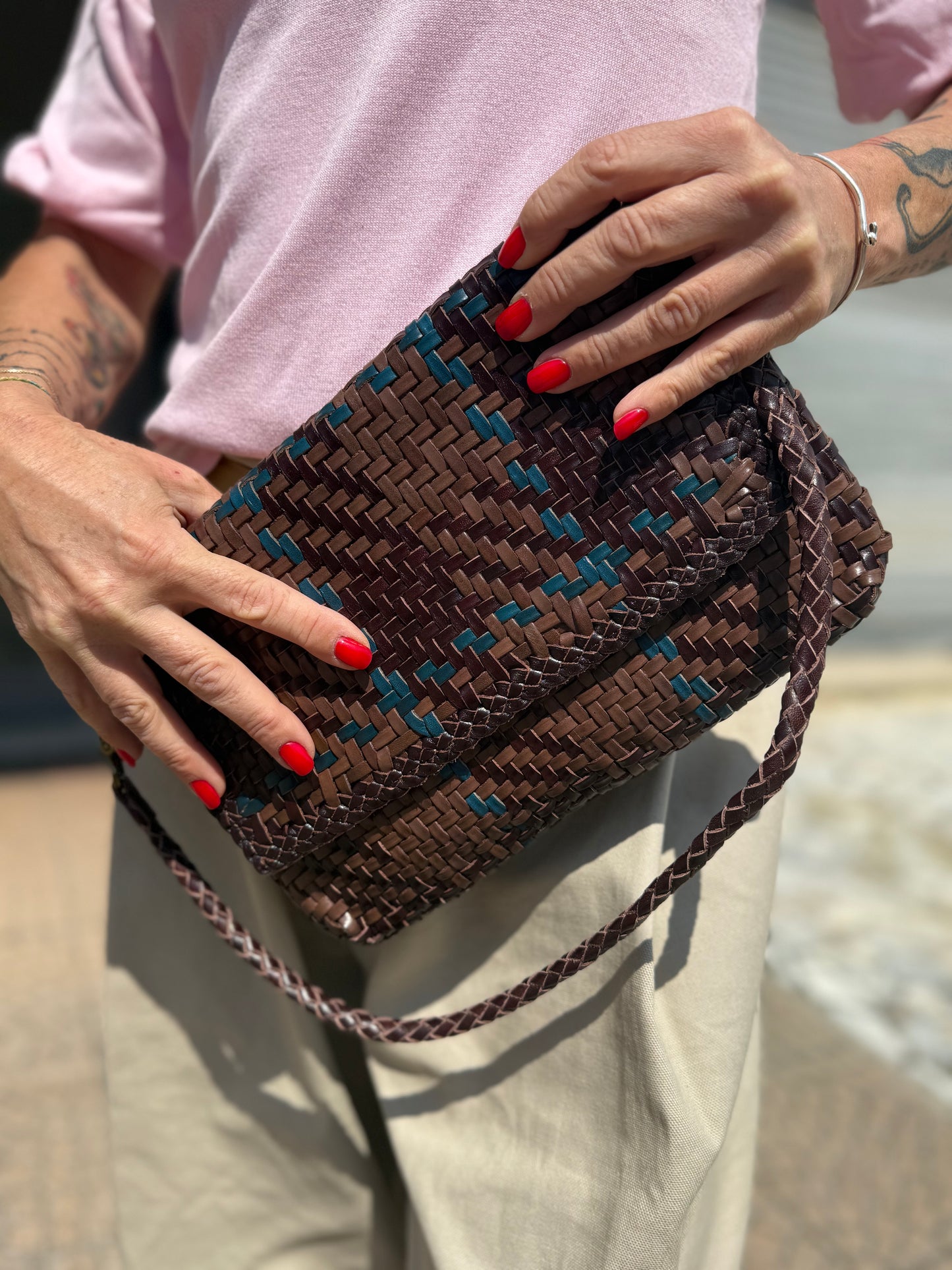 Pochette Twist Bicolor