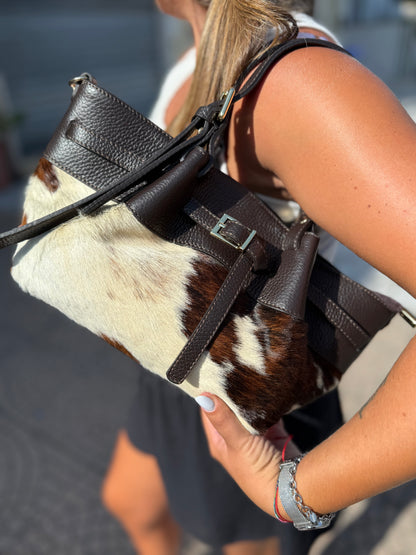 Belt bag midi Cow