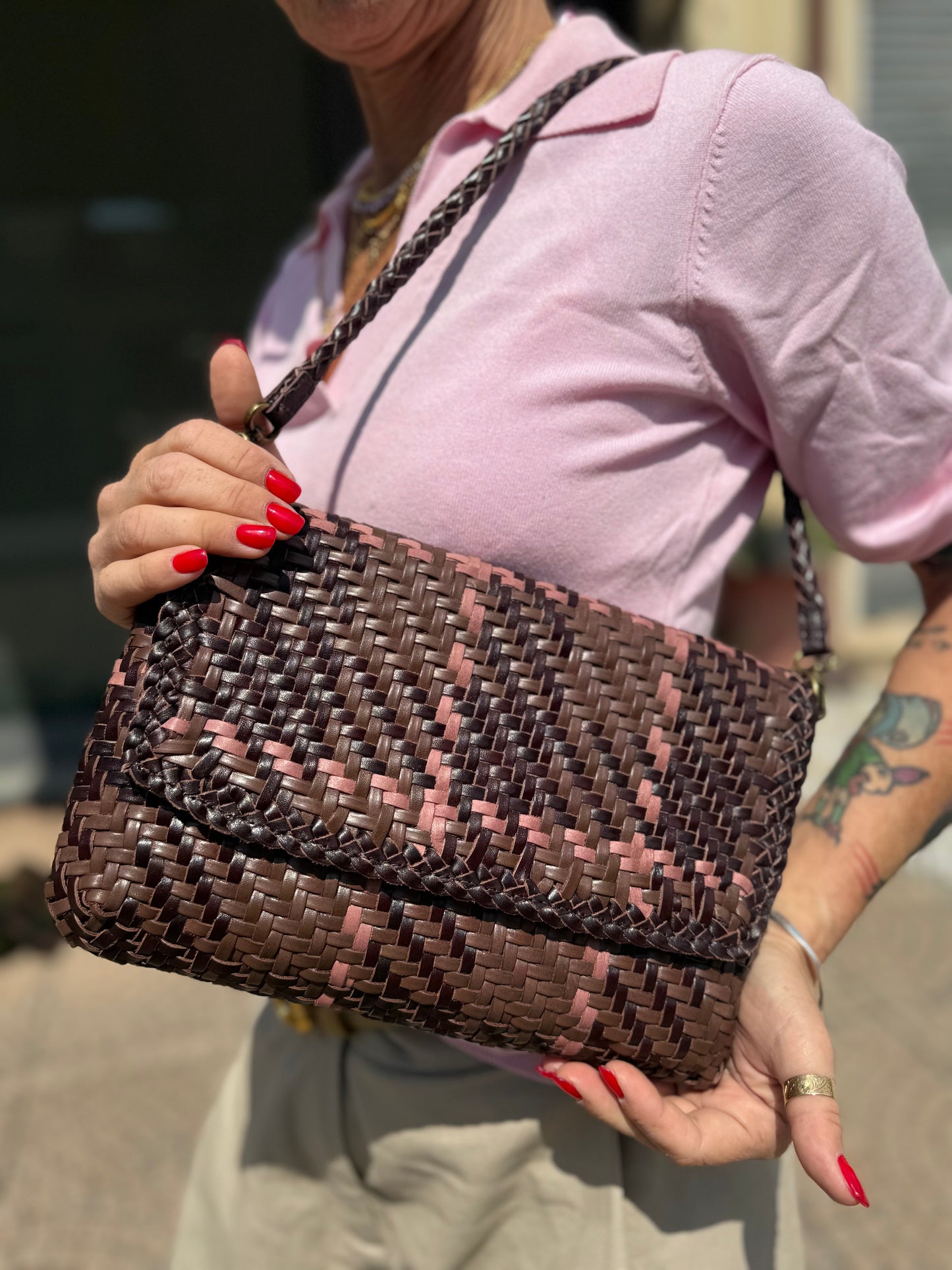 Pochette Twist Bicolor