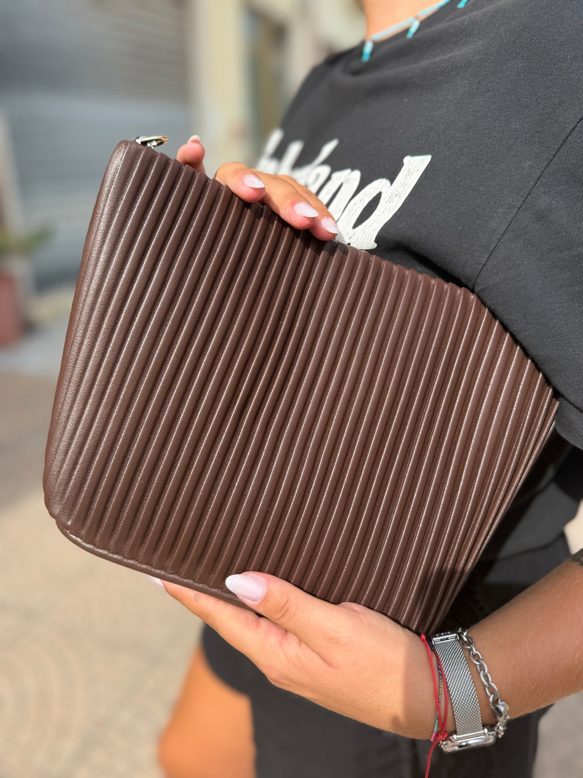 Plisse bag