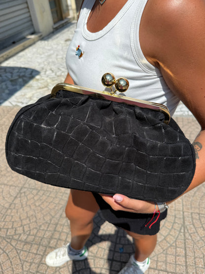 Pasticcino maxi suede cocco