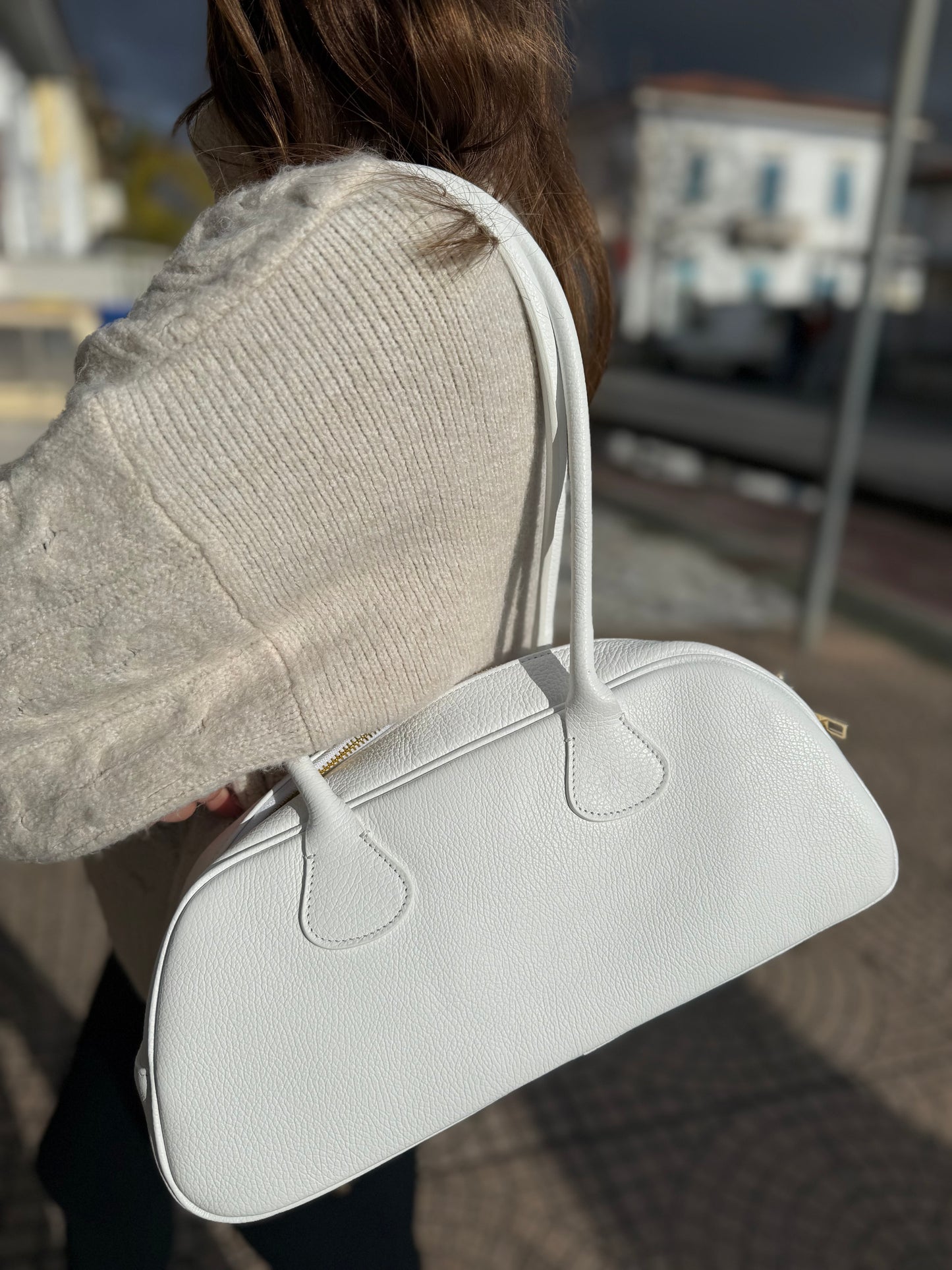 Longuette in pelle