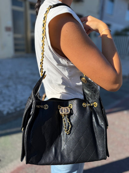 Gaia bag in pelle