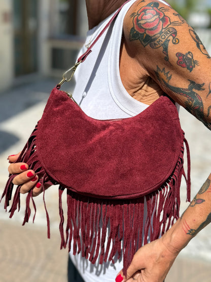 Gipsy mini in camoscio