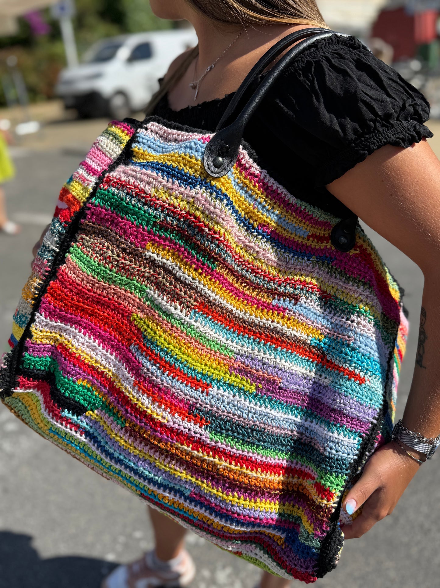 Colour bag in cotone