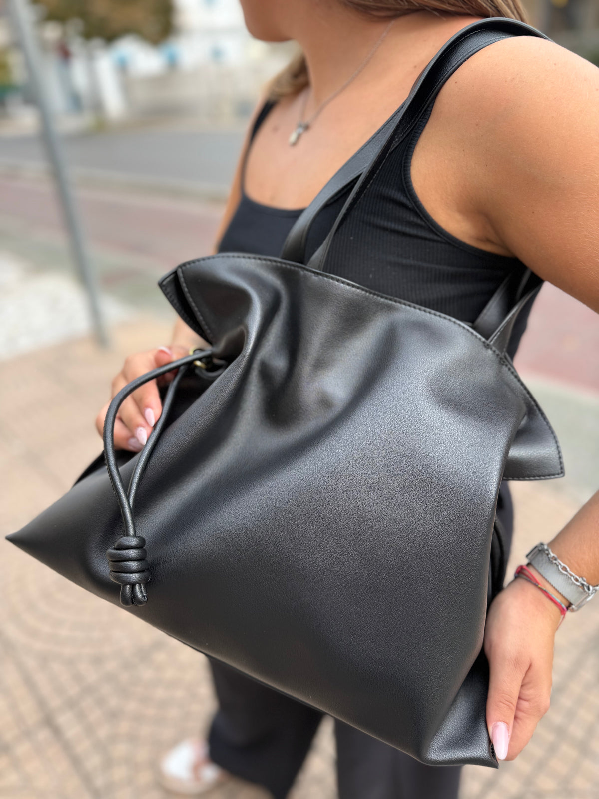 Soft bag luxury maxi