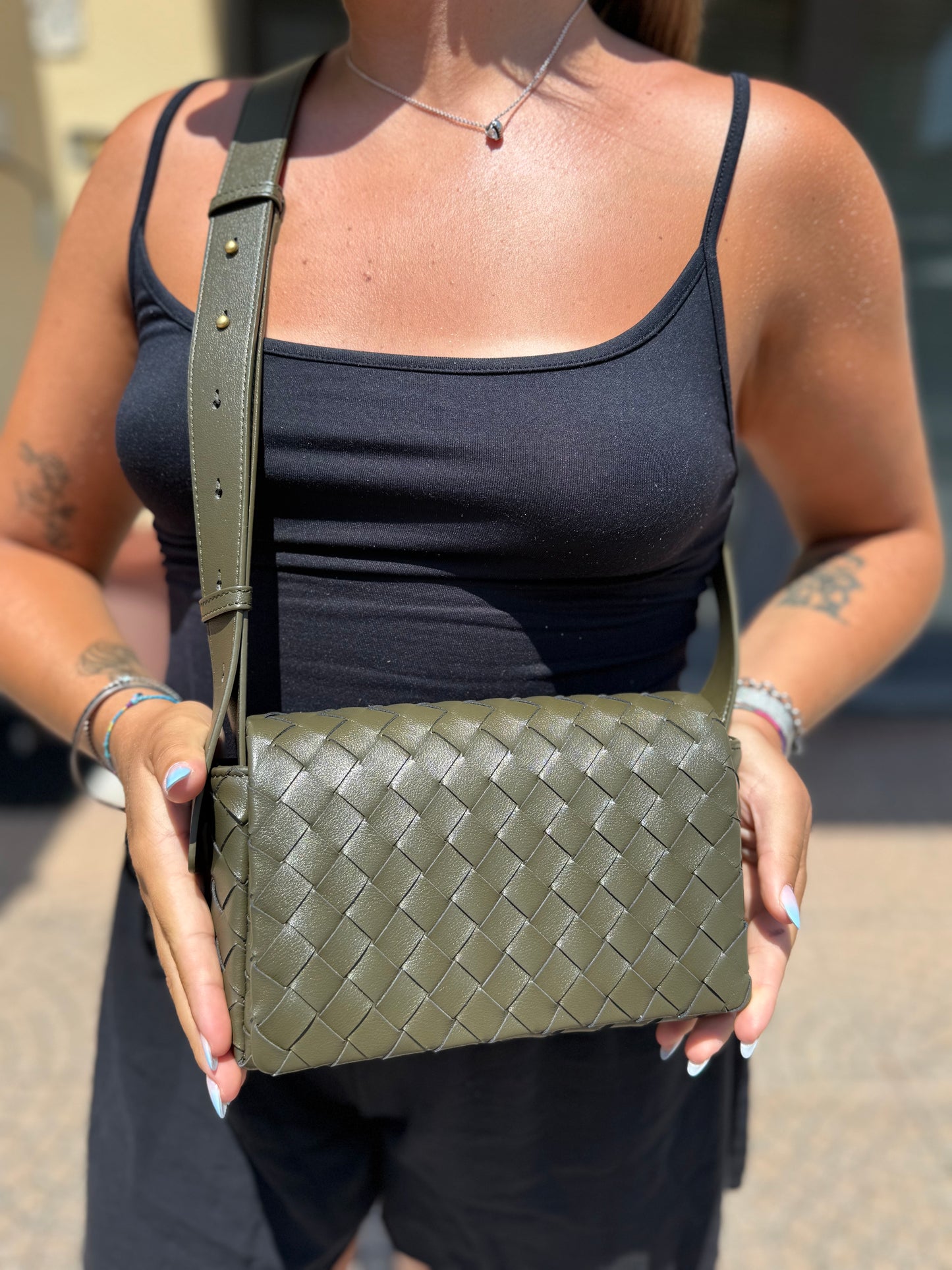 Cassetta intrecciata luxury