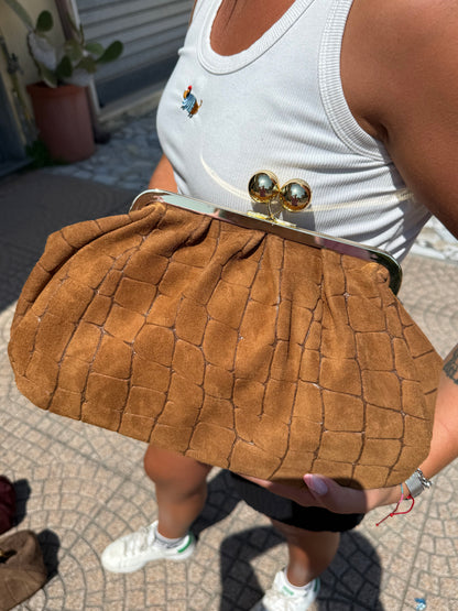 Pasticcino maxi suede cocco
