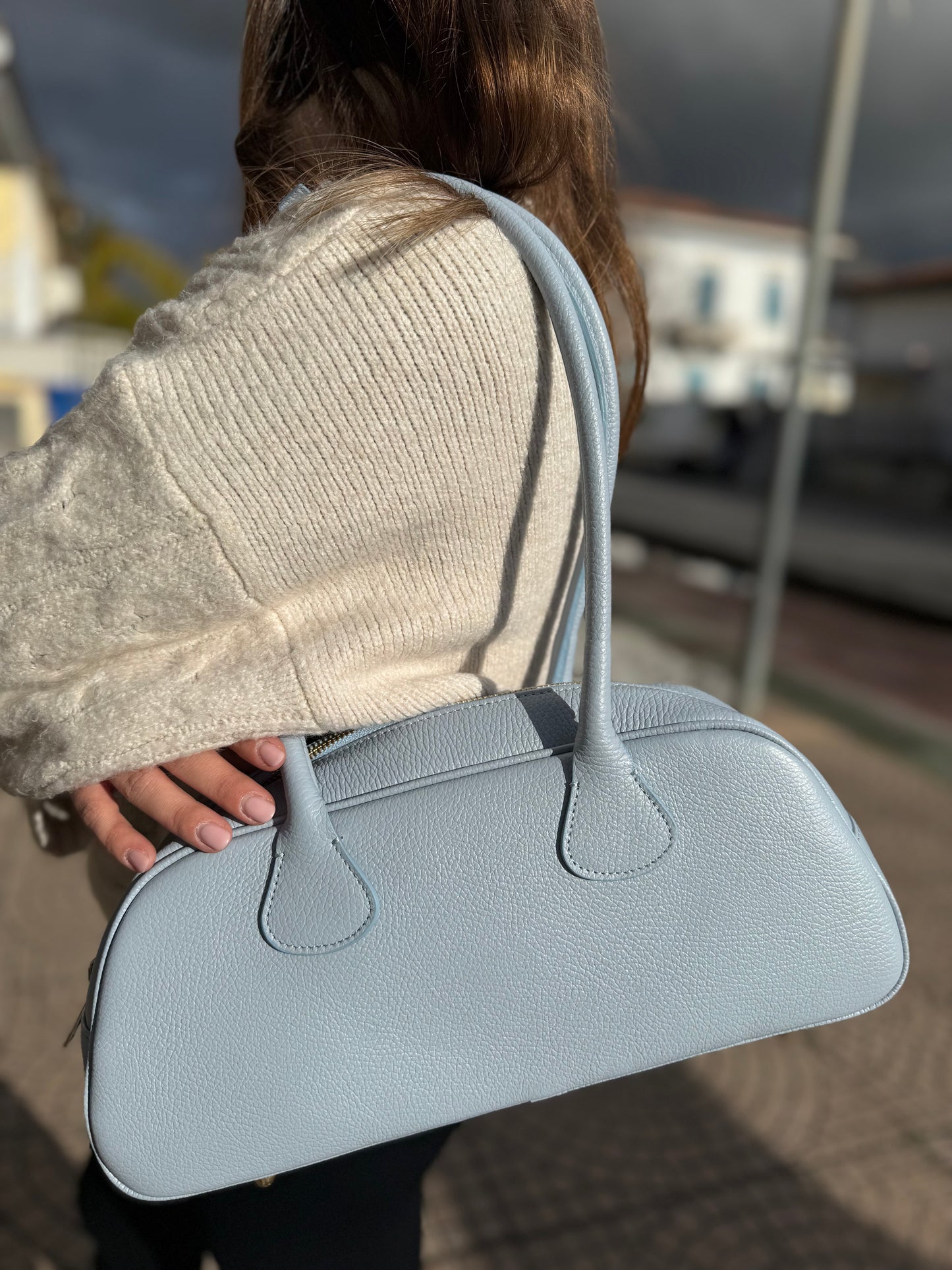 Longuette in pelle