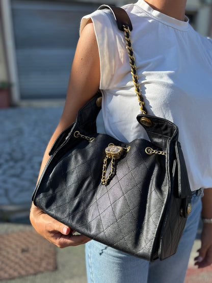 Gaia bag in pelle
