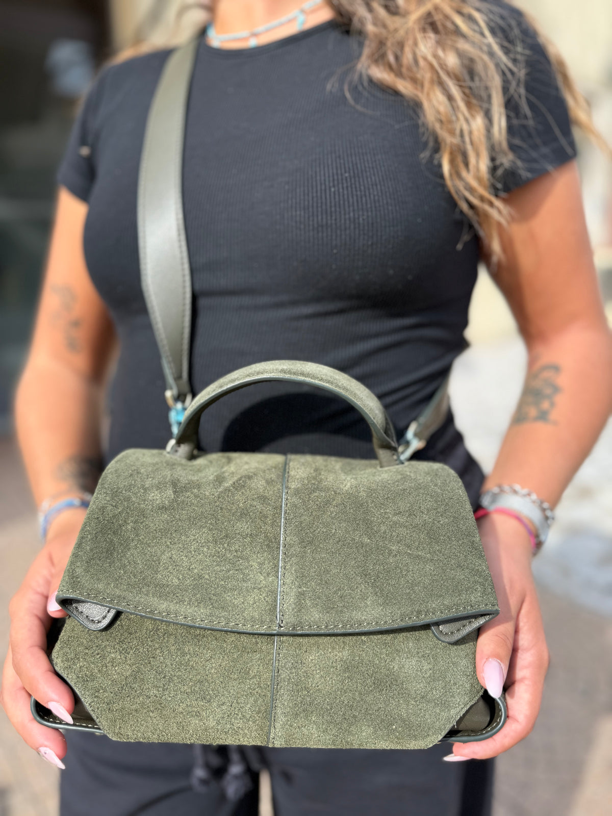 Serena Midi Suede