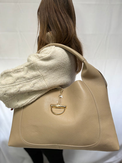 Maxi staffa in pelle