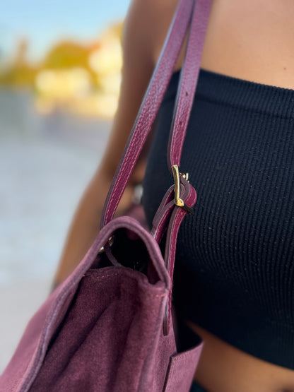 Grace bag suede