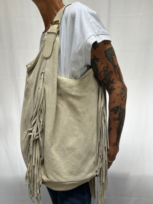 Maxi sacca suede
