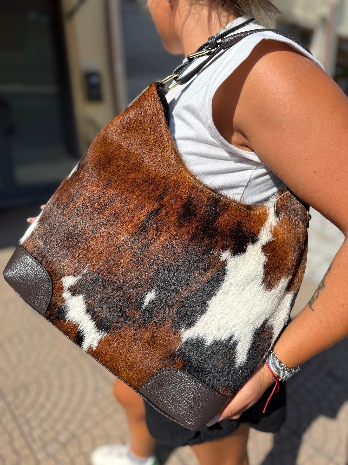 Hobo Bag cow