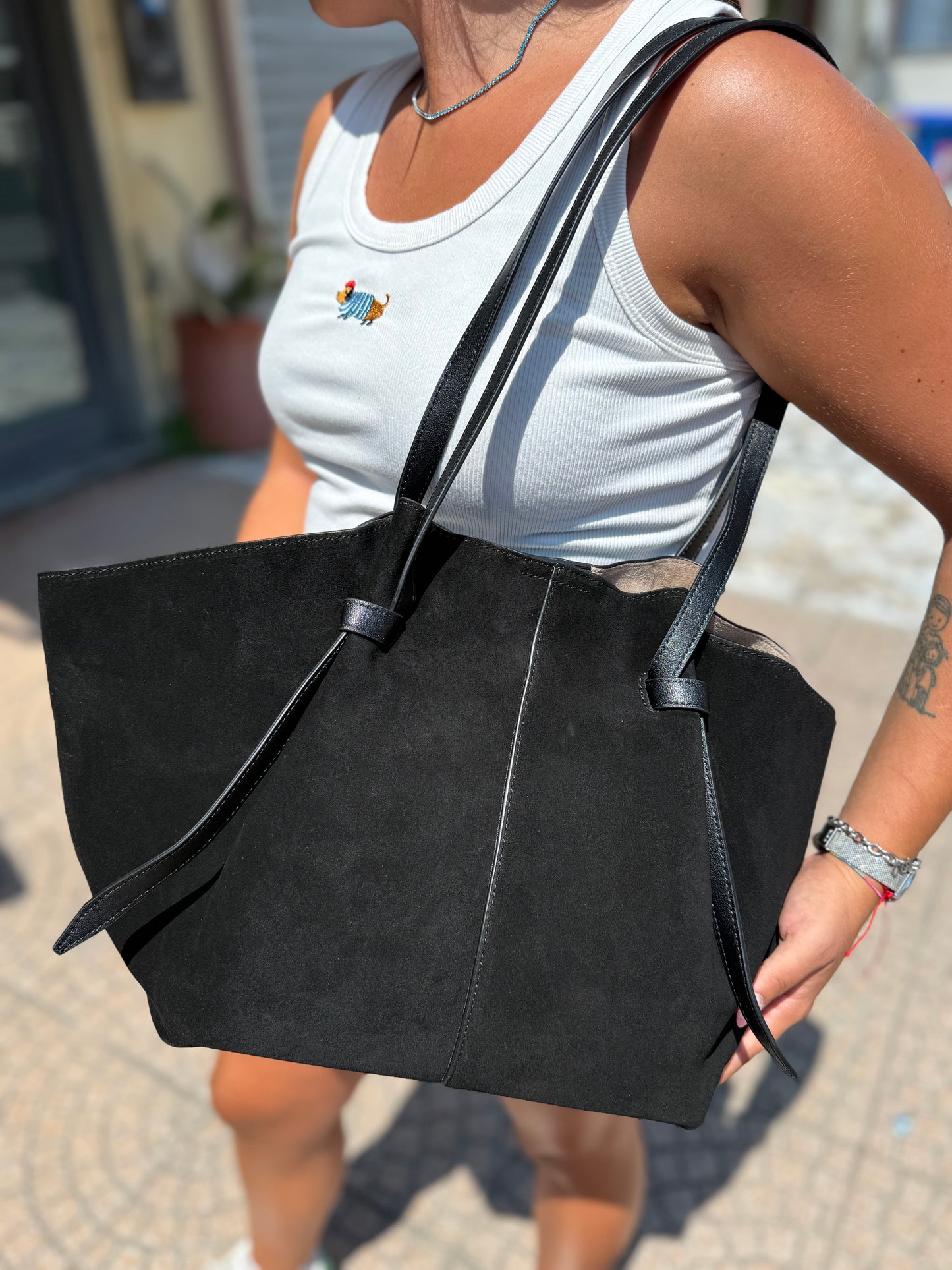 Polly suede