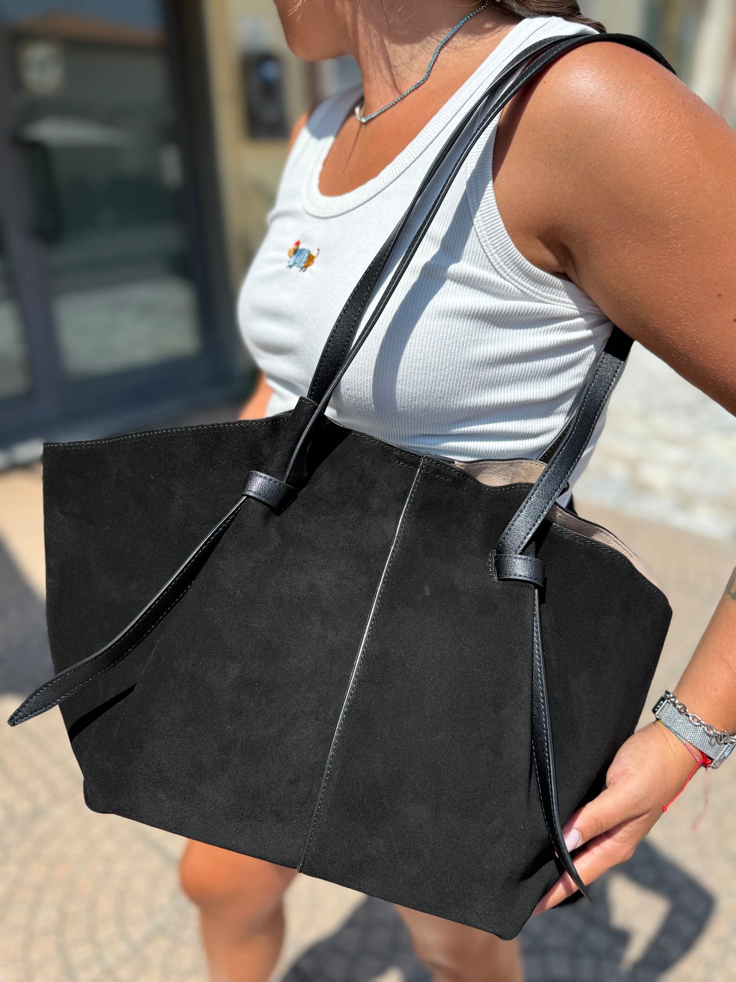 Polly suede