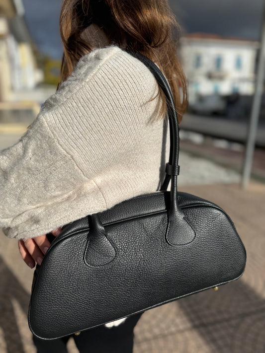 Longuette in pelle