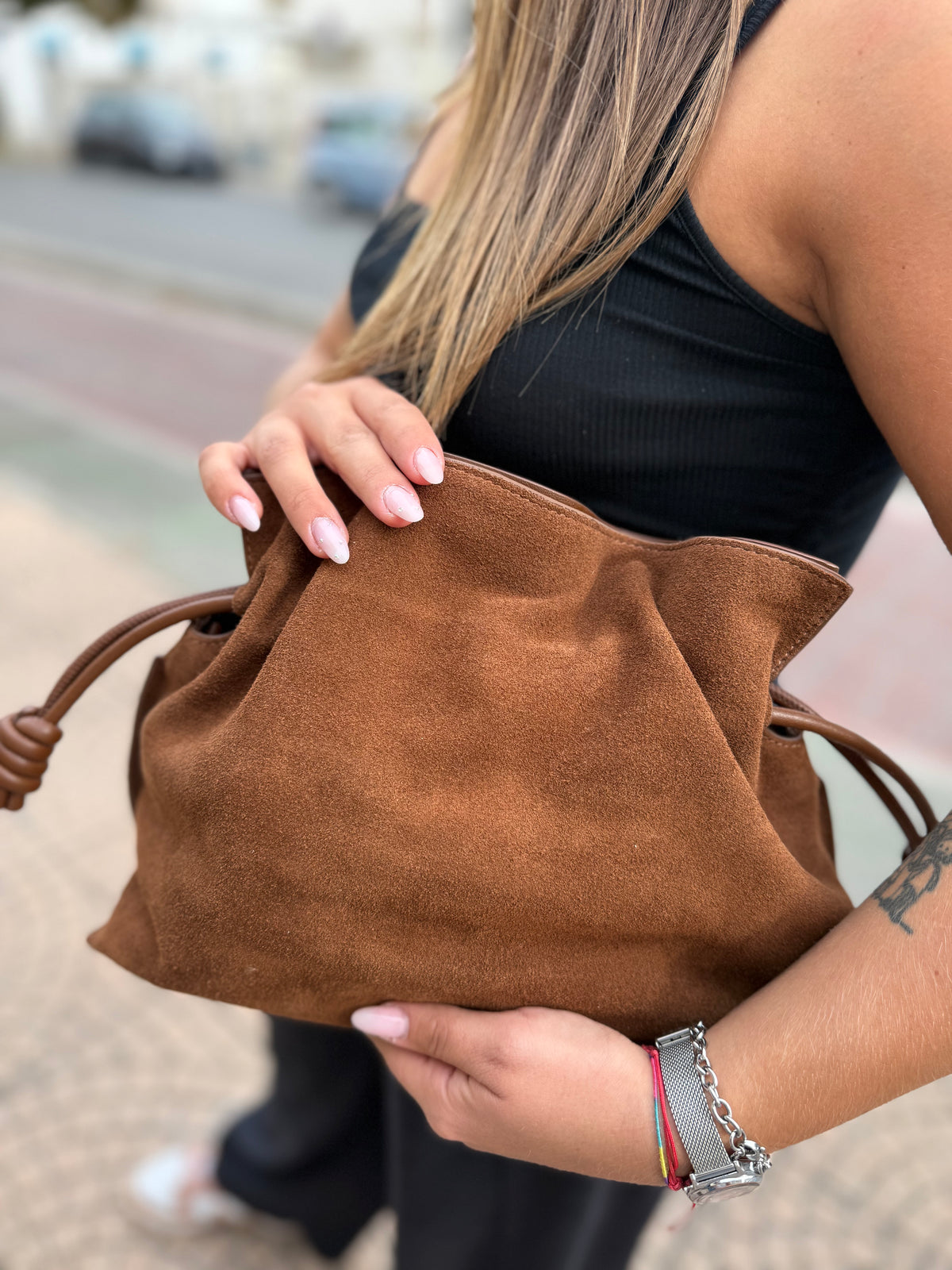 Soft bag suede luxury