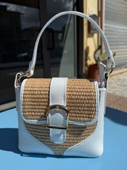 Mini Bag in rafia