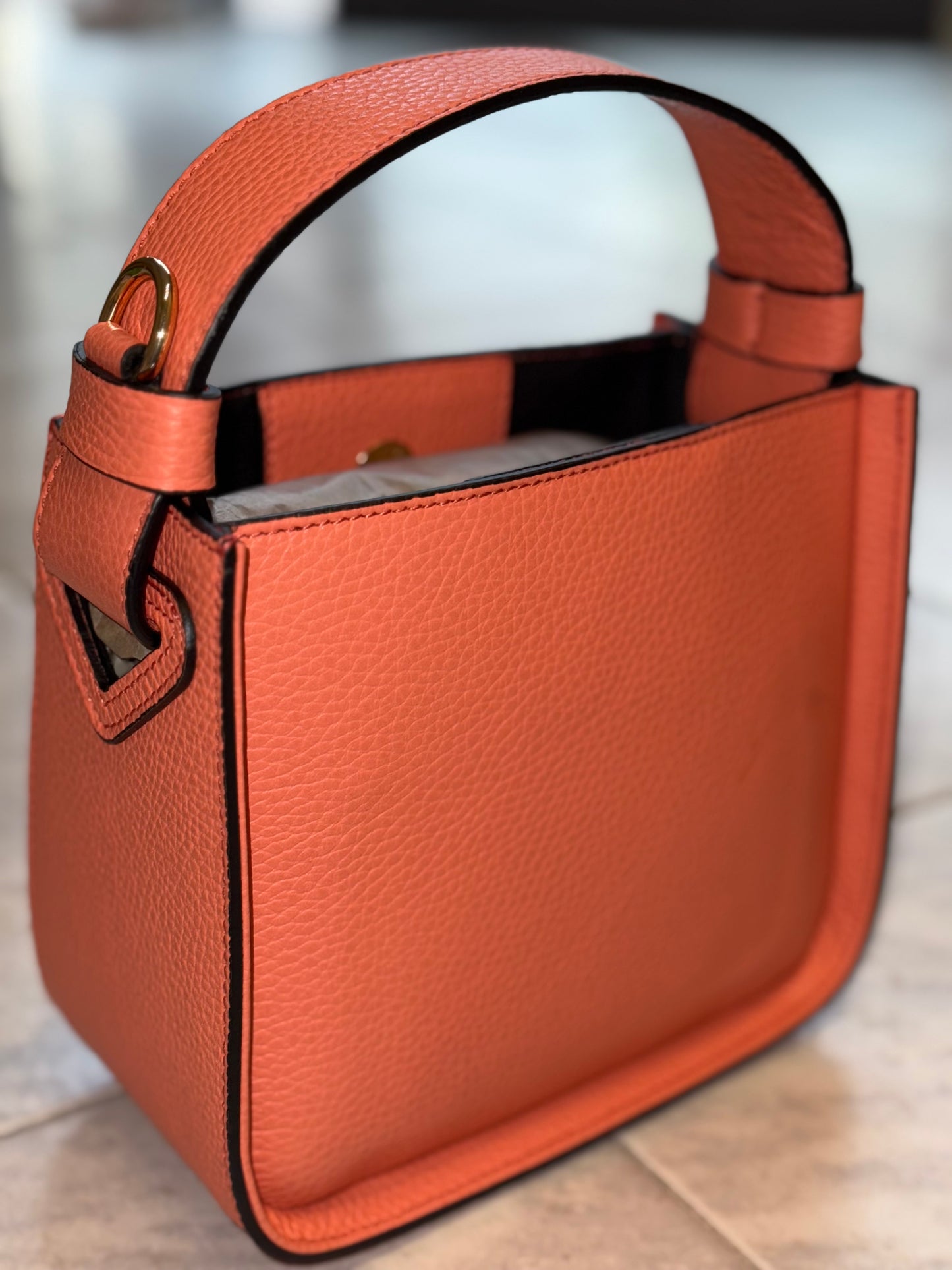 Maniglietta in pelle
