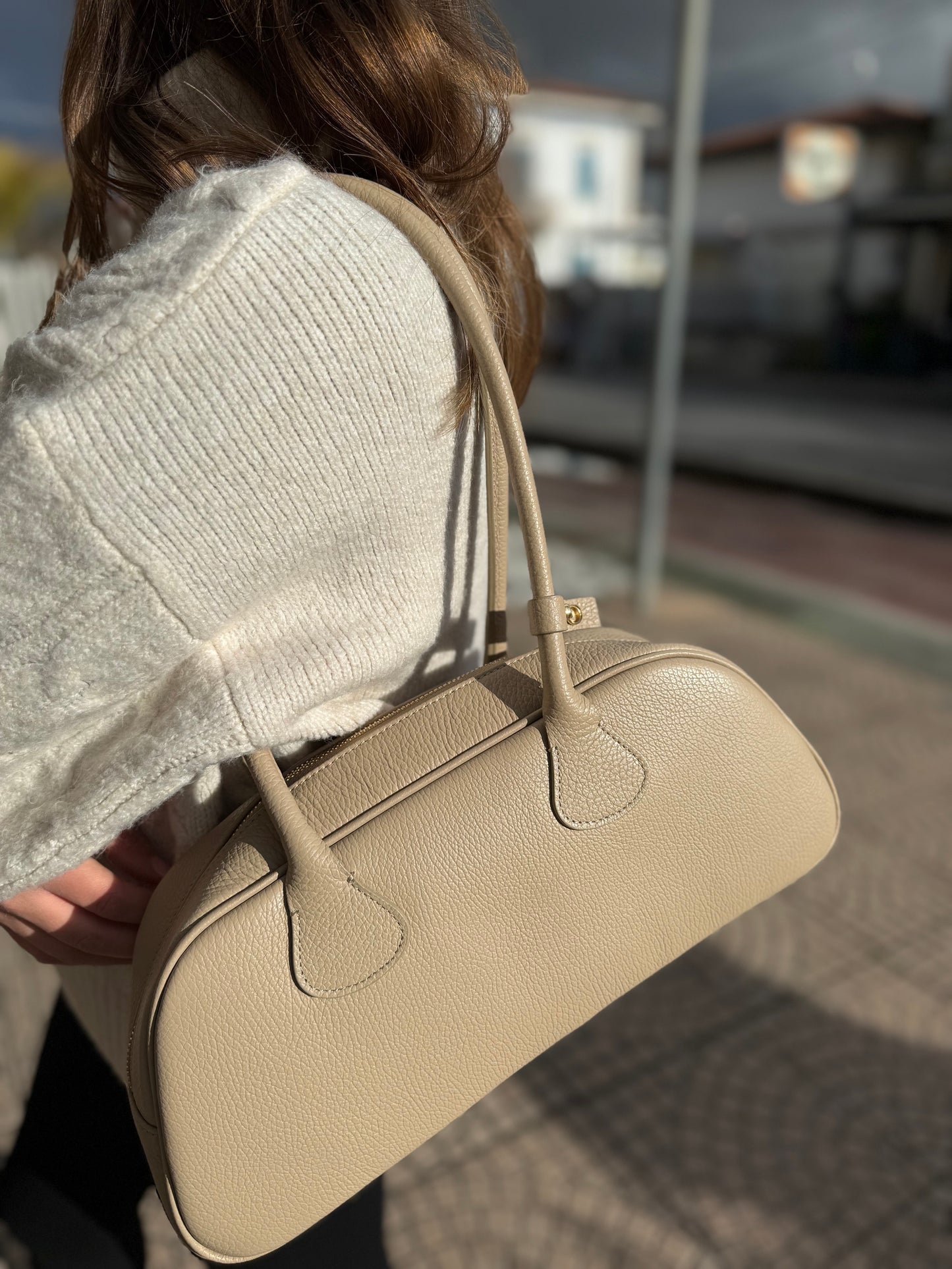 Longuette in pelle