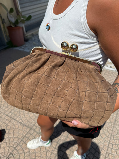 Pasticcino maxi suede cocco