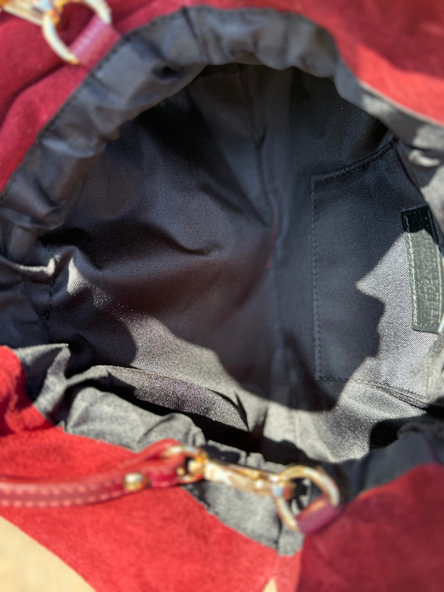 Soft bag suede