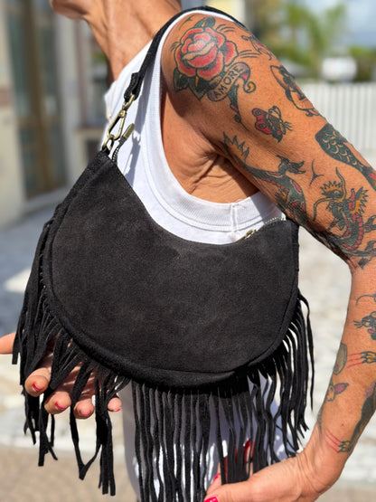 Gipsy mini in camoscio