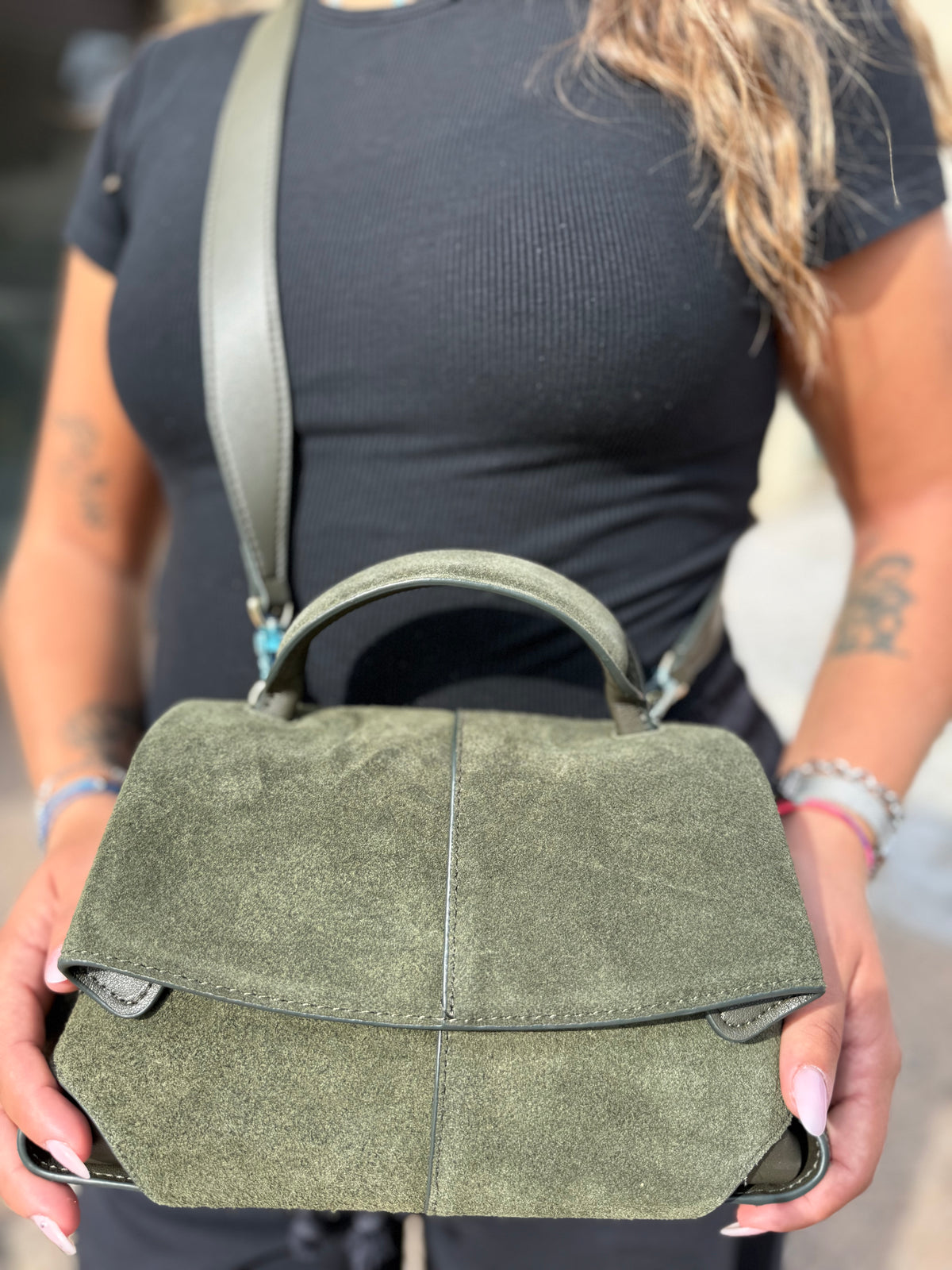 Serena Midi Suede