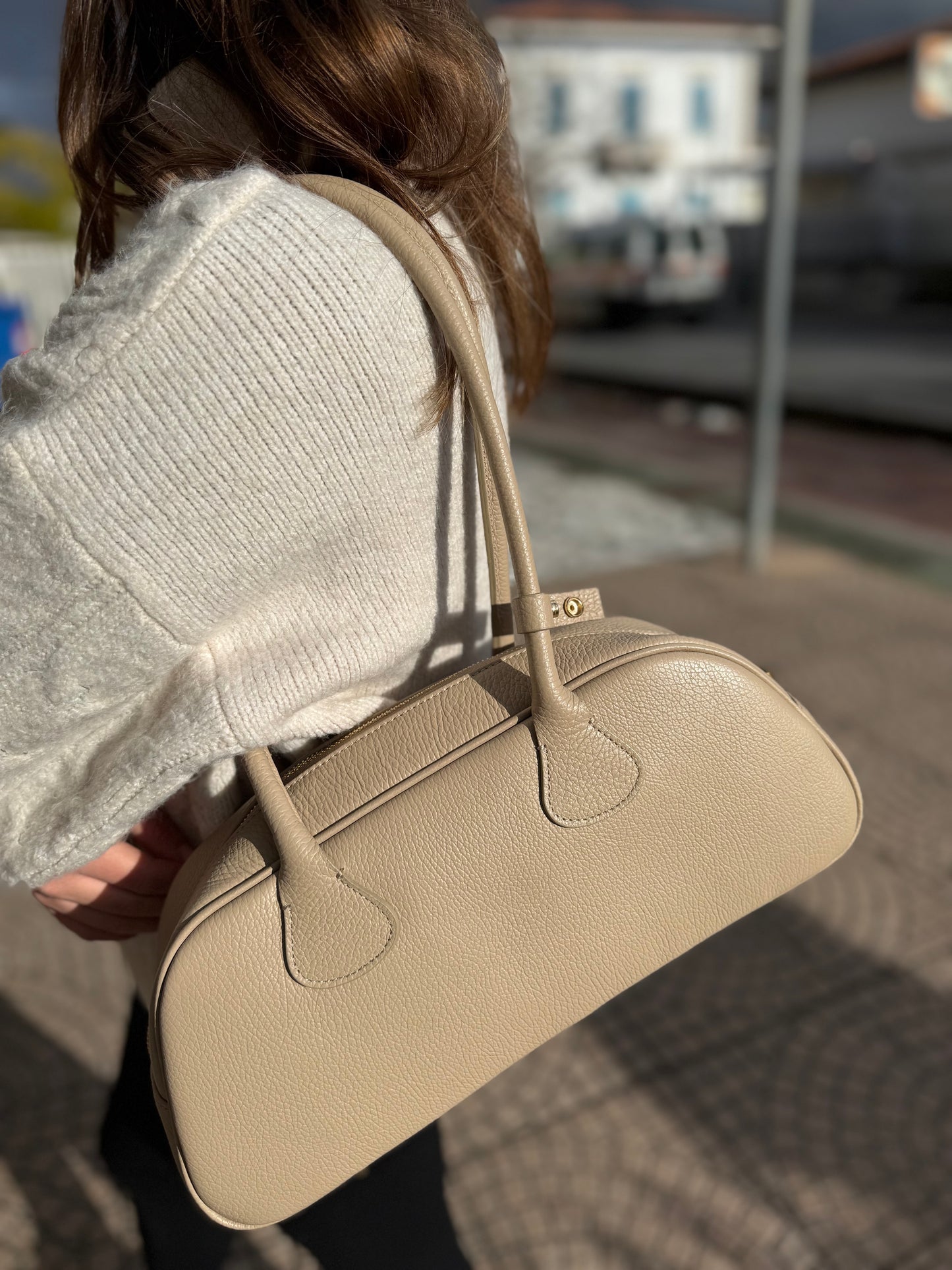 Longuette in pelle