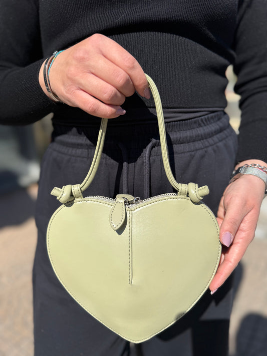 Cuoricina in pelle