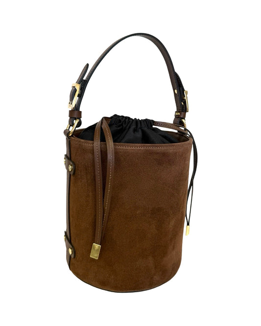 Maxi basket  camoscio