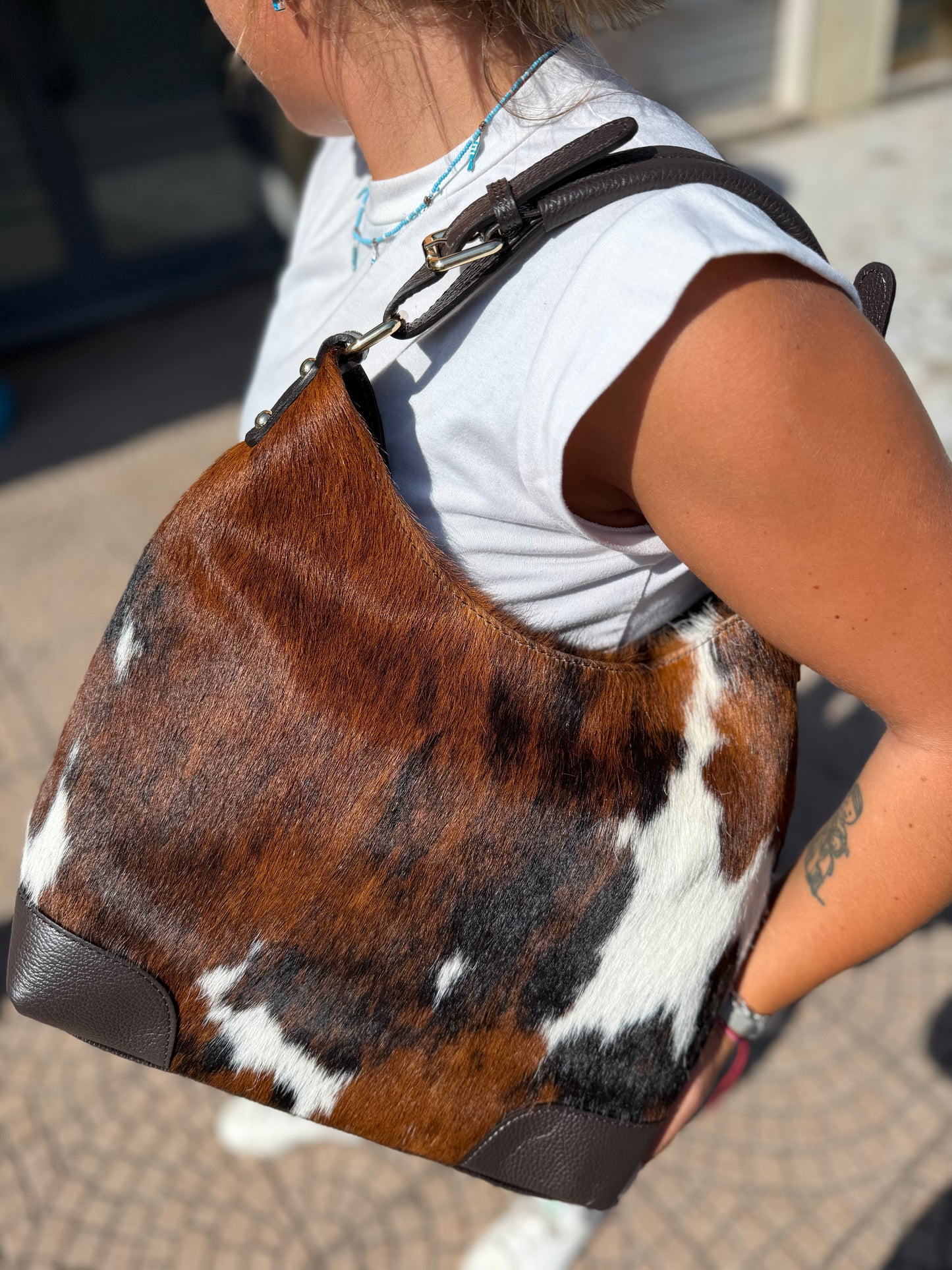 Hobo Bag cow