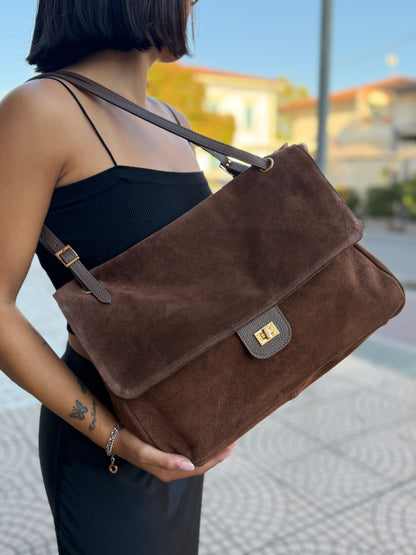 Grace bag suede