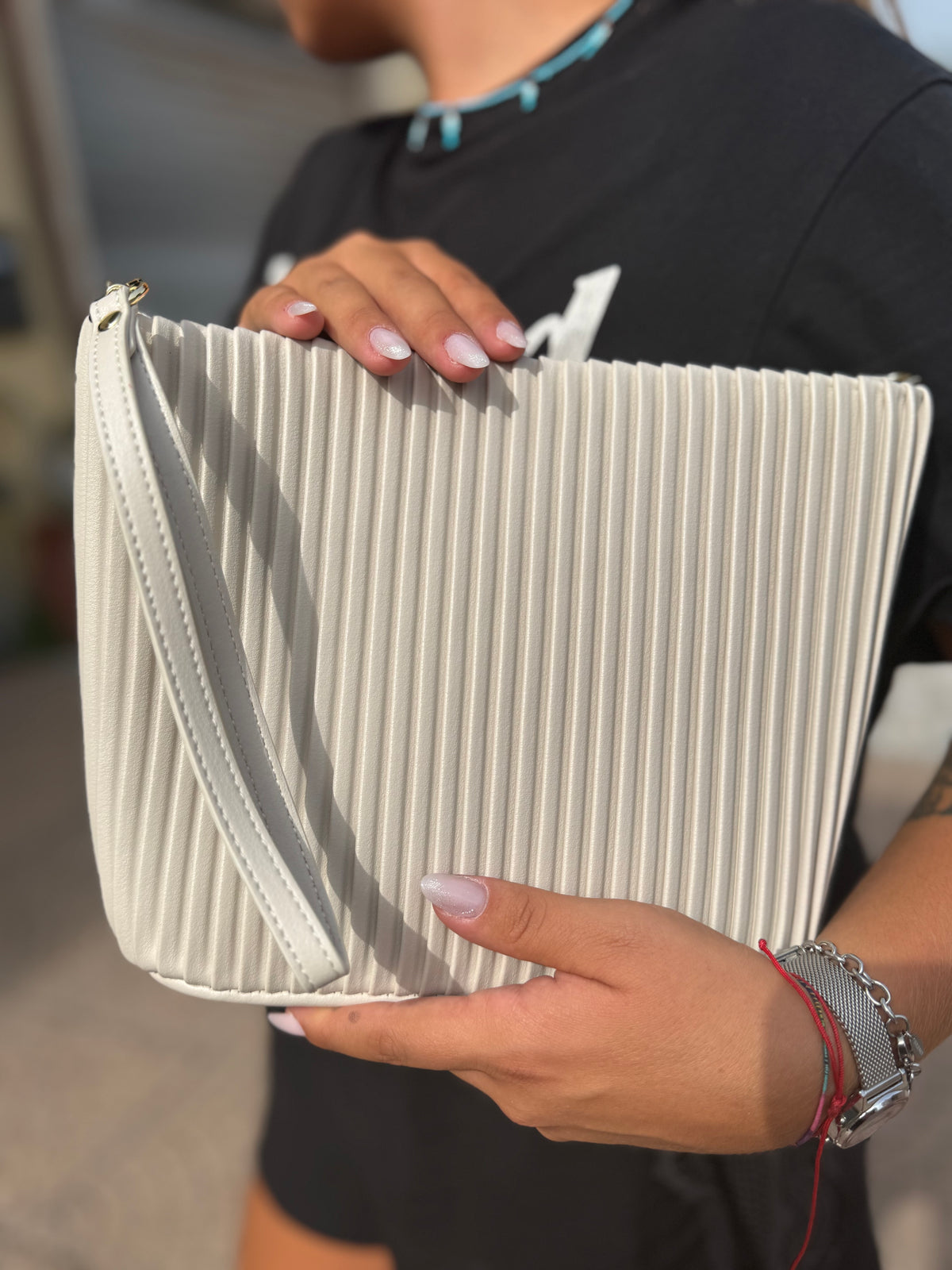 Plisse bag