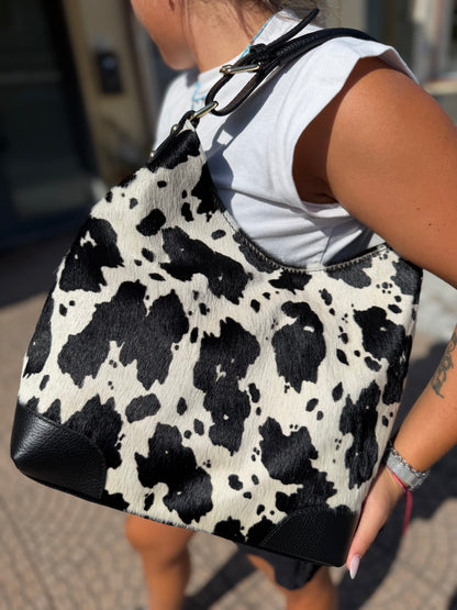 Hobo Bag cow