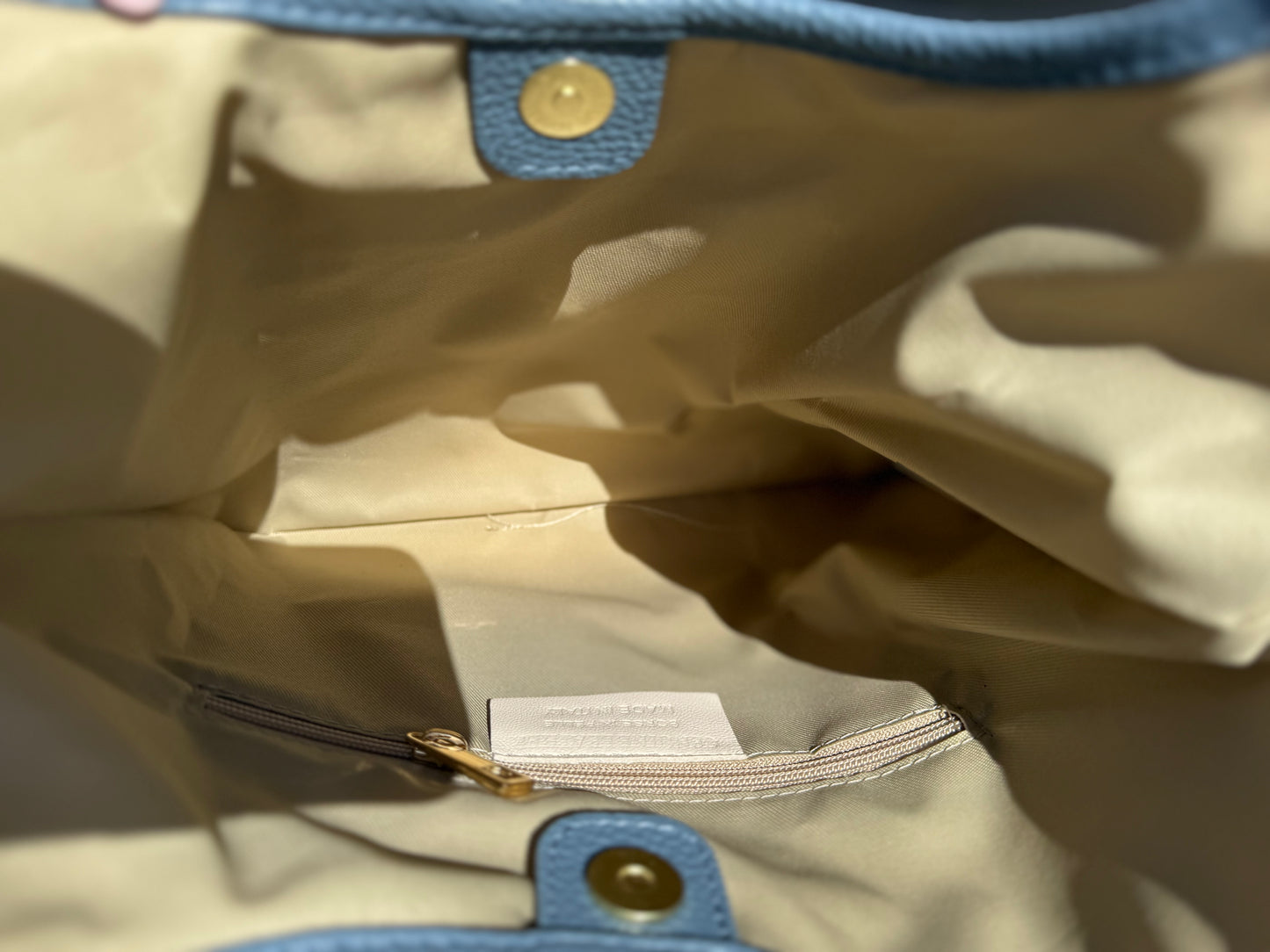 Tote slim in canvas